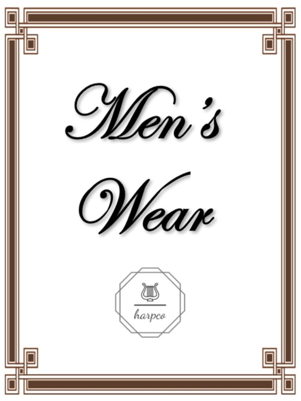 Men's Wear